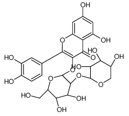 槲皮素-3-O-桑布雙糖苷_83048-35-5
