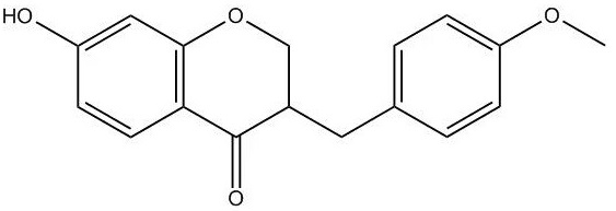 2,3-二氫-7-羥基-3-[(4-甲氧基苯基)甲基]-4H-1-苯并吡喃-4-酮|103680-87-1
