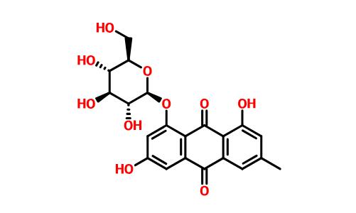 大黃素-8-o-β-d-葡萄糖苷_CAS:23313-21-5